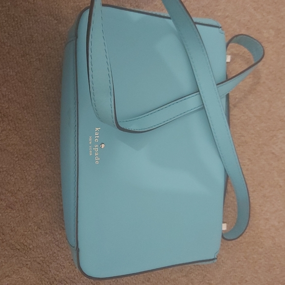 Kate spade new York sling hand bag teal/blue/green - Picture 4 of 7